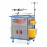 Тележка медицинская Med-Mos ЕТ850-02 ТМ-021АН-00 серая